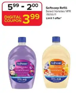 GIANT Softsoap refill offer