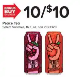 GIANT Peace Tea offer