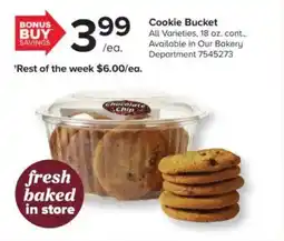 GIANT Cookie Bucket offer