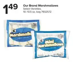GIANT Our Brand Marshmallows offer