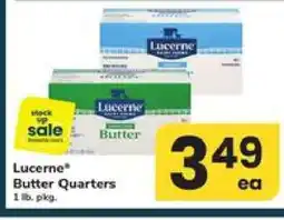 Safeway Lucerne Butter Quarters offer