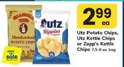 Safeway Utz Potato Chips, Utz Kettle Chips or Zapp's Kettle Chips offer