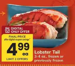 Safeway Lobster Tail offer