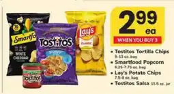 Safeway Tostitos, Smartfood, Lay's, Tostitos Salsa offer