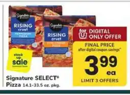 Safeway Signature SELECT Pizza offer