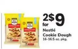 Safeway Nestlé Cookie Dough offer