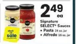 Safeway Signature SELECT Sauces offer