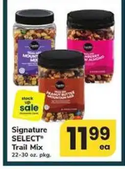 Safeway Signature Select Trail Mix offer