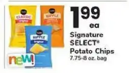 Safeway Signature SELECT Potato Chips offer