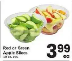 Safeway Red or Green Apple Slices offer