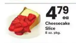Safeway CHEESECAKE SLICE offer