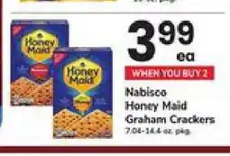 Safeway Nabisco Honey Maid Graham Crackers offer