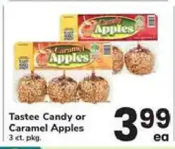 Safeway Tastee Candy or Caramel Apples offer