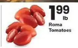Safeway Roma Tomatoes offer