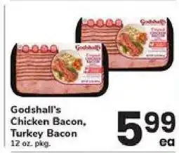 Safeway Godshall's Chicken Bacon, Turkey Bacon offer