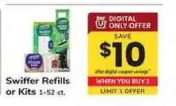Safeway Swiffer Refills or Kits offer