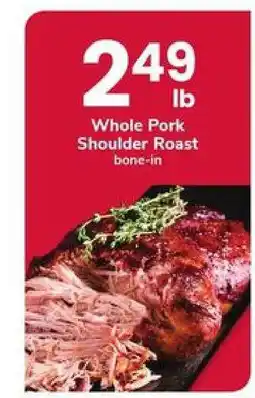 Safeway Whole Pork Shoulder Roast offer