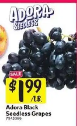 Stop&Shop Adora Black Seedless Grapes offer