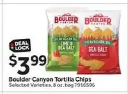 Stop&Shop Boulder Canyon Tortilla Chips offer