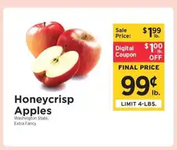ShopRite Honeycrisp Apples offer