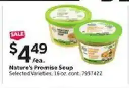 Stop&Shop Nature's Promise Soup offer