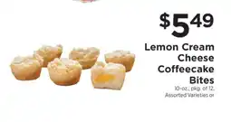 ShopRite Lemon Cream Cheese Coffeecake Bites offer