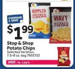 Stop&Shop Stop & Shop Potato Chips offer