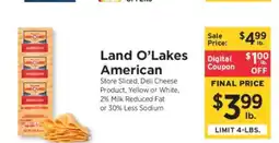 ShopRite Land O Lakes American offer