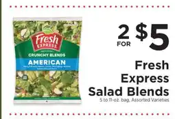 ShopRite Fresh Express Salad Blends offer