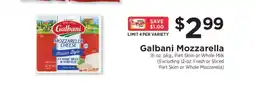 ShopRite Galbani Mozzarella offer