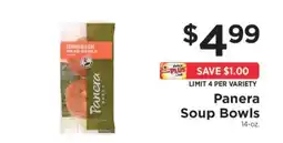 ShopRite Panera Soup Bowls offer