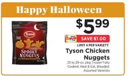 ShopRite Tyson Chicken Nuggets offer