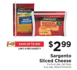ShopRite Sargento Sliced Cheese offer