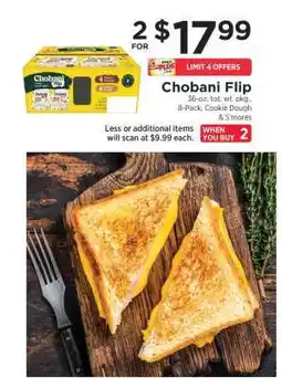 ShopRite Chobani Flip offer