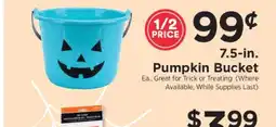 ShopRite Pumpkin Bucket offer