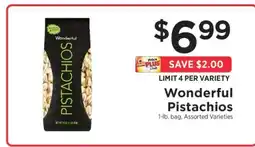 ShopRite Wonderful Pistachios offer