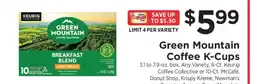ShopRite Green Mountain Coffee K-Cups offer