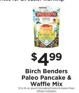ShopRite Birch Benders Paleo Pancake & Waffle Mix offer