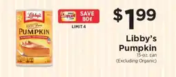 ShopRite Libby's Pumpkin offer