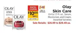 ShopRite Olay Skin Care offer
