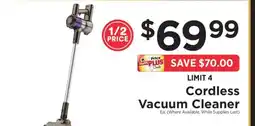 ShopRite Cordless Vacuum Cleaner offer