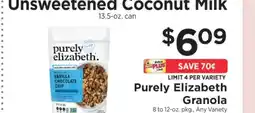 ShopRite Purely Elizabeth Granola offer