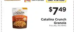 ShopRite Catalina Crunch Granola offer
