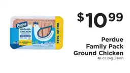 ShopRite Perdue Family Pack Ground Chicken offer
