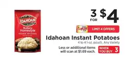 ShopRite Idahoan Instant Potatoes offer