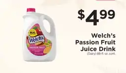 ShopRite Welch’s Passion Fruit Juice Drink offer