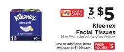 ShopRite Kleenex Facial Tissues offer