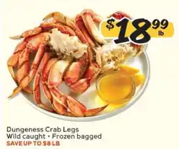Winn Dixie Dungeness Crab Legs offer