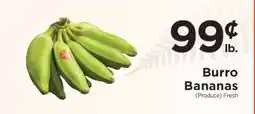ShopRite Burro Bananas offer