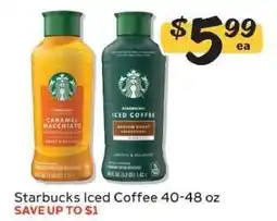 Winn Dixie Starbucks Iced Coffee offer